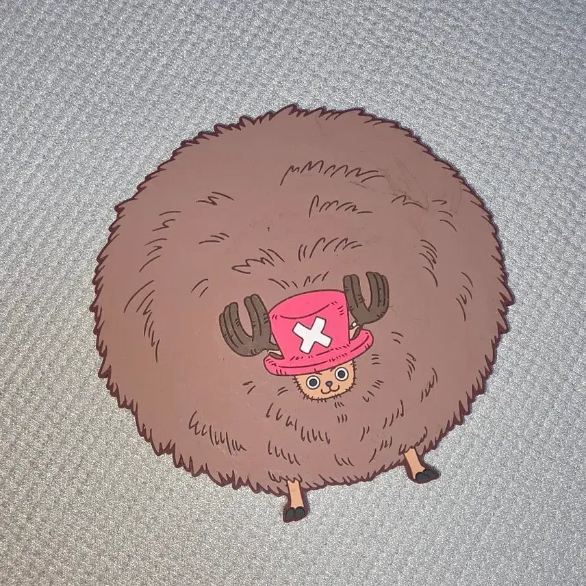 [BUNJANG] One Piece Chopper Rubber Coaster / 쵸파 러버코스터