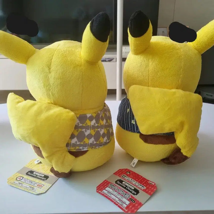 [BUNJANG] Pikachu Ichiban Kuji Textile Design A Prize / Last One Prize Plush / (희귀매물)피카츄 제일복권 텍스타일 디자인 A상/라스트원상