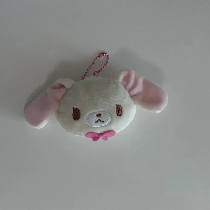 [BUNJANG] Sugarbunnies Shirousa Face Coin Pouch Keychain / 슈가바니즈 시로우사 페이스 동전지갑 키링