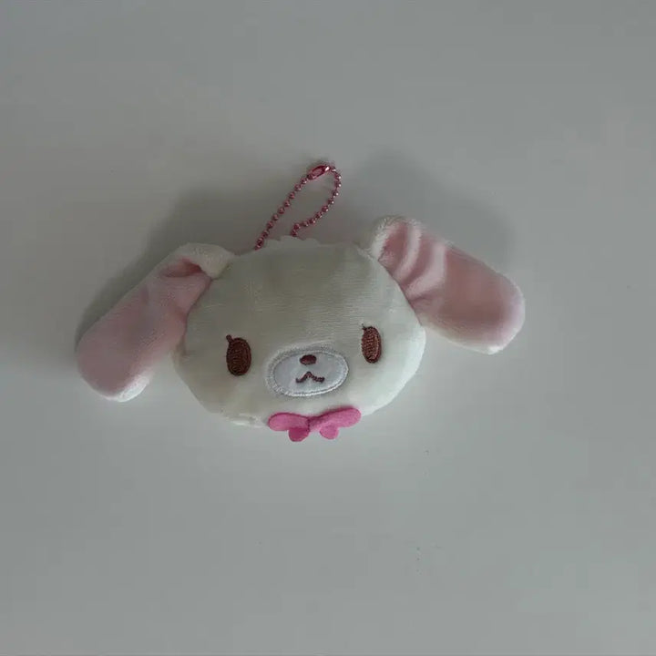 [BUNJANG] Sugarbunnies Shirousa Face Coin Pouch Keychain / 슈가바니즈 시로우사 페이스 동전지갑 키링