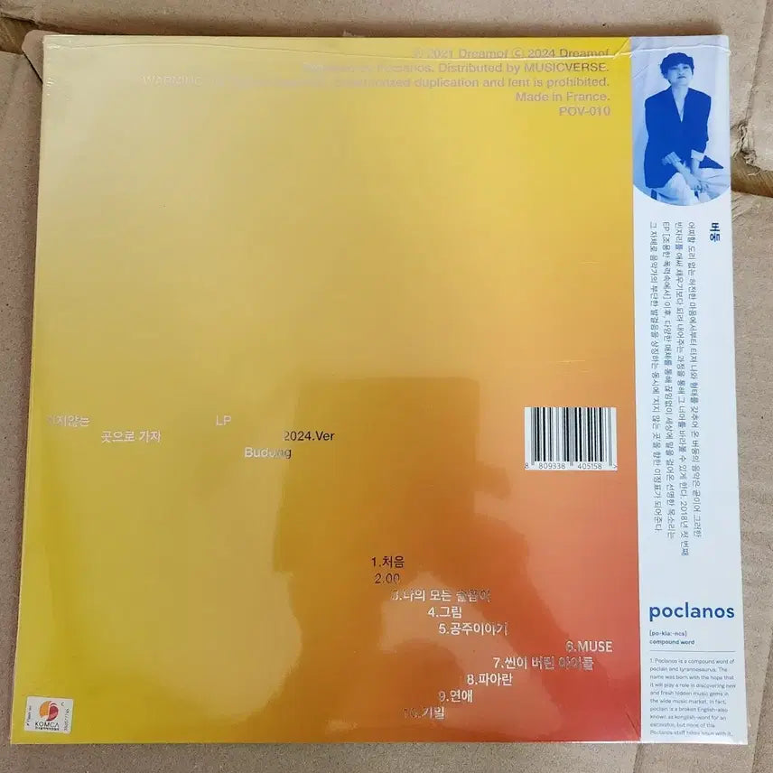 [BUNJANG] Budong Go To Where We Do Not Lose [3rd Anniversary Limited Edition Clear Mint Color LP] / 버둥 - 지지않는 곳으로 가자 [발매 3주년 기념 투명 민트 컬러 한정반 LP]