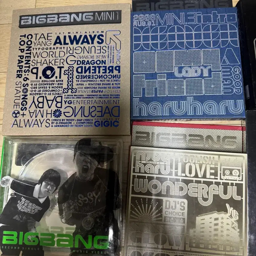 [BUNJANG] Big Bang Mini Singles Vol. 1-5 / 빅뱅 미니 1,2,3,4,5 싱글