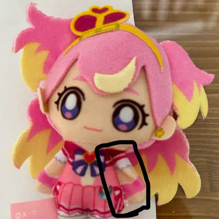 [BUNJANG] Wonderful Precure! Idol Komugi Acrylic Plush &amp; Notebook Toy Bundle Set / 일괄)너랑 아이돌 프리큐어 원더풀 프리큐어 큐어 아이돌 코무기 아크릴 누이 수첩 완구