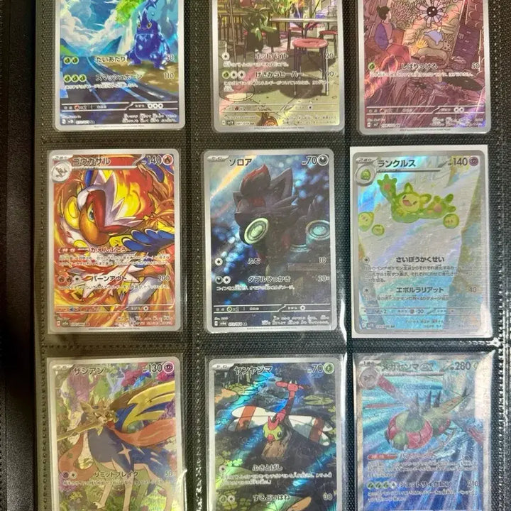 [BUNJANG] Pokemon Japanese &amp; US Edition Card Collection Album Set / 포켓몬  일본판,미국판 카드 컬렉션 앨범 세트 급처