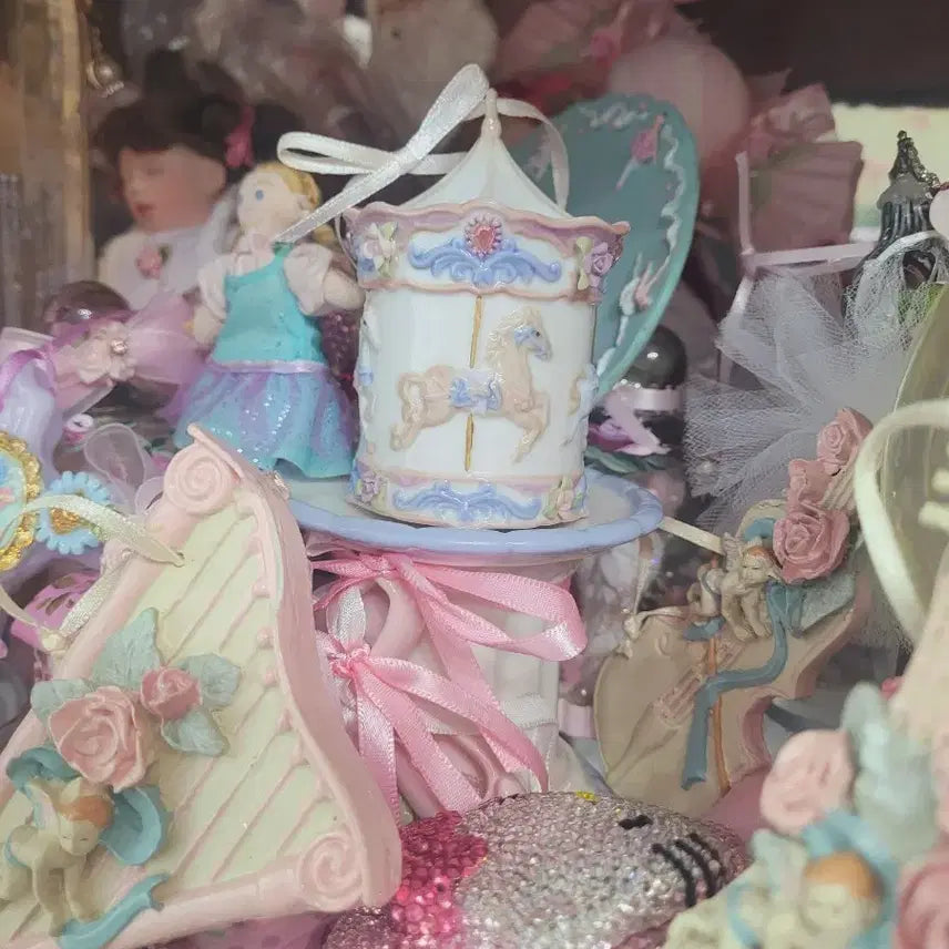 [BUNJANG] Antique Carousel Ornament / 앤틱 회전목마 수입