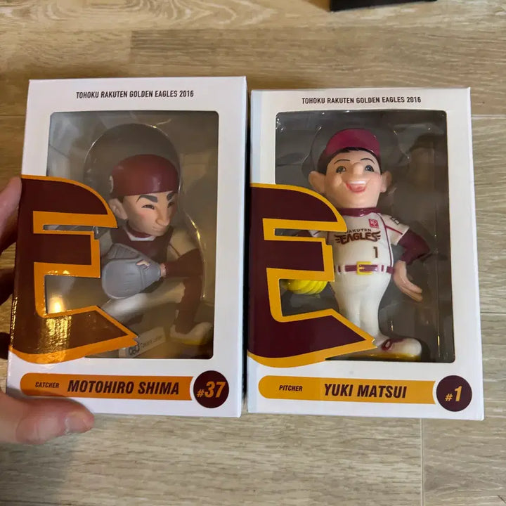 [BUNJANG] Tohoku Rakuten Golden Eagles 2016 My HERO Bobblehead Figure / 2016 토호쿠 라쿠텐 골든 이글스 팬클럽 피규어 My HERO 피규어 보블헤드