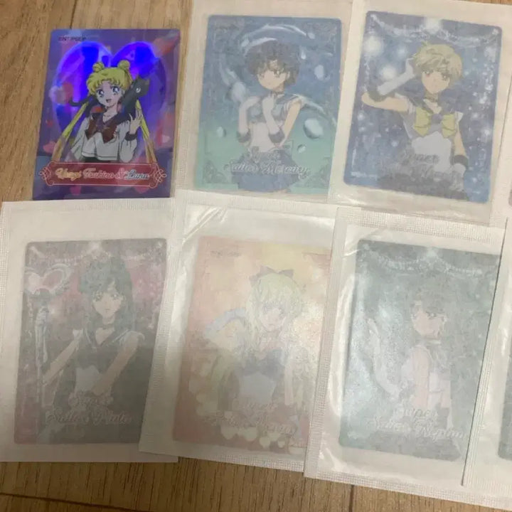 [BUNJANG] Sailor Moon Wafer Sticker Bundle Set / 세일러문 웨하스 스티커 일괄