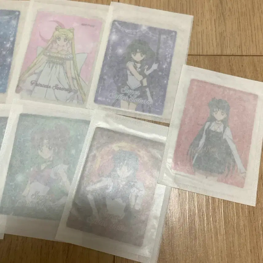 [BUNJANG] Sailor Moon Wafer Sticker Bundle Set / 세일러문 웨하스 스티커 일괄