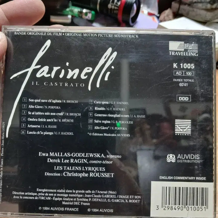 [BUNJANG] Farinelli OST CD / 파리넬리 OST CD