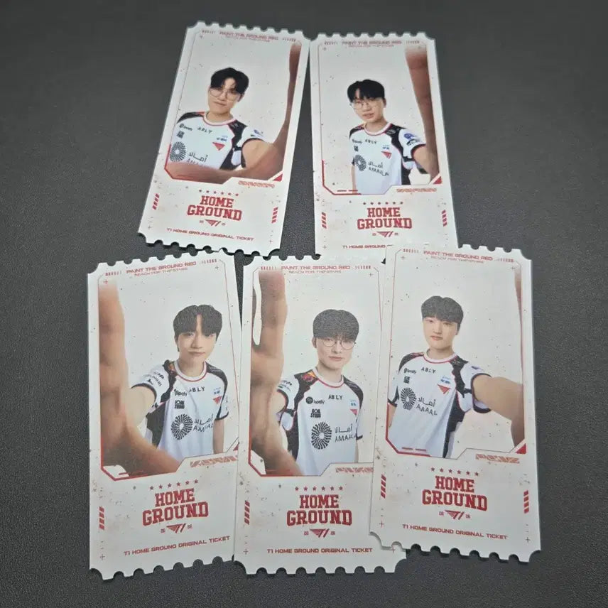 [BUNJANG] T1 Faker Homeground Day 3 Original Ticket Photocard / T1 티원 포카 (홈그라운드 DAY3 오리지널티켓)