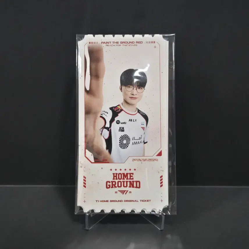 [BUNJANG] T1 Faker Homeground Day 3 Original Ticket Photocard / T1 티원 포카 (홈그라운드 DAY3 오리지널티켓)