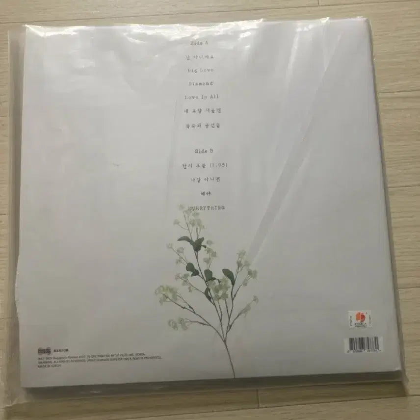 [BUNJANG] The Black Skirts teambaby LP First Press (Opened) / 검정치마 teambaby LP 초판 개봉품