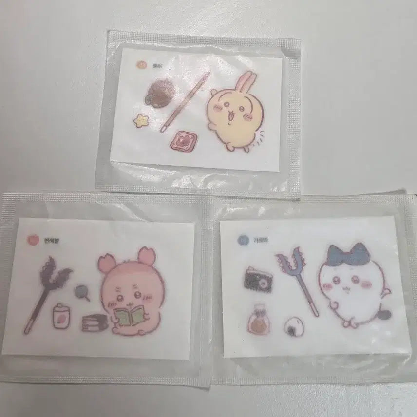[BUNJANG] Mon Cheri Otters Olive Young Ddingo Sticker Set / 먼작귀올리브영띠부