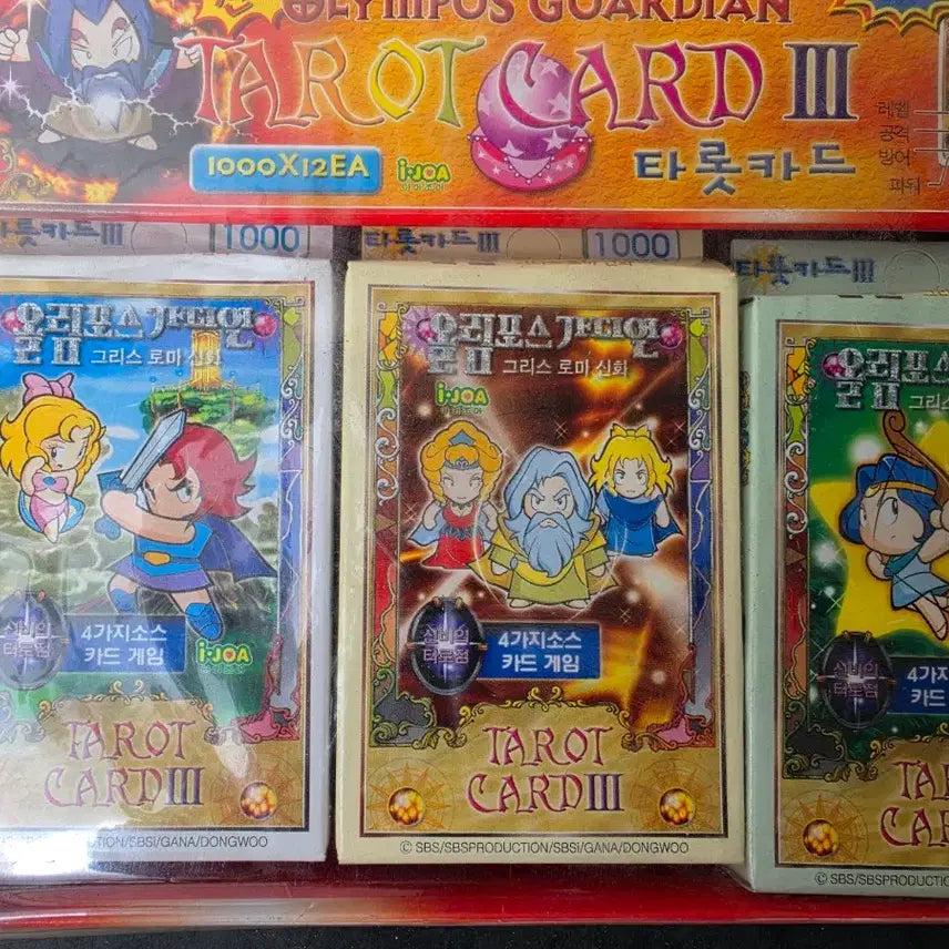 [BUNJANG] Olympus Guardian Tarot Cards 1 Box (12 Decks) / 올림포스 가디언 타롯카드 12개 1박스