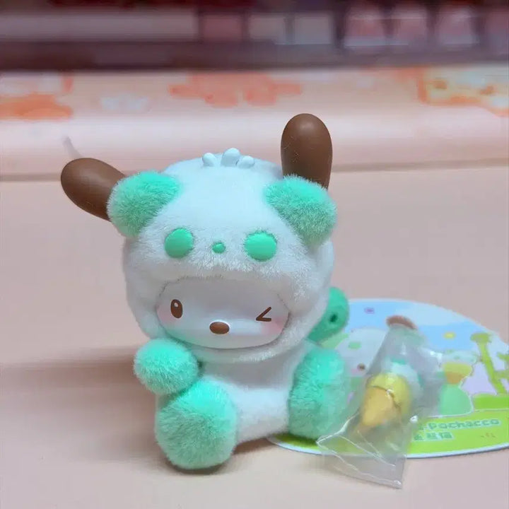 [BUNJANG] Sanrio Friends Colorful Pochacco Plush / 산리오 프렌즈 컬러풀 팬더 판다 (포챠코)