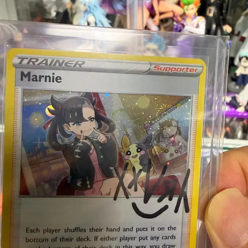 [BUNJANG] Pokemon Card North American Edition Signed Mari / 포켓몬카드 북미판 사인마리