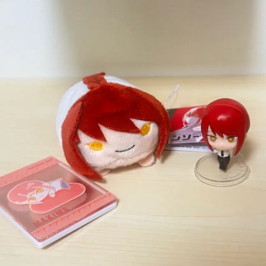 [BUNJANG] Chainsaw Man Makima Tsumutsumu, Keyring, Figure Bundle / 체인소맨 마키마 쯔무쯔무,키링,피규어,솜인형 일괄