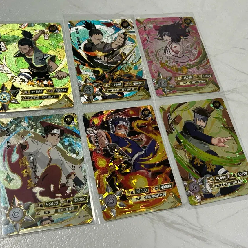 [BUNJANG] Cayu Naruto Card Bundle Set / 카유 나루토카드 OR 6장 일괄