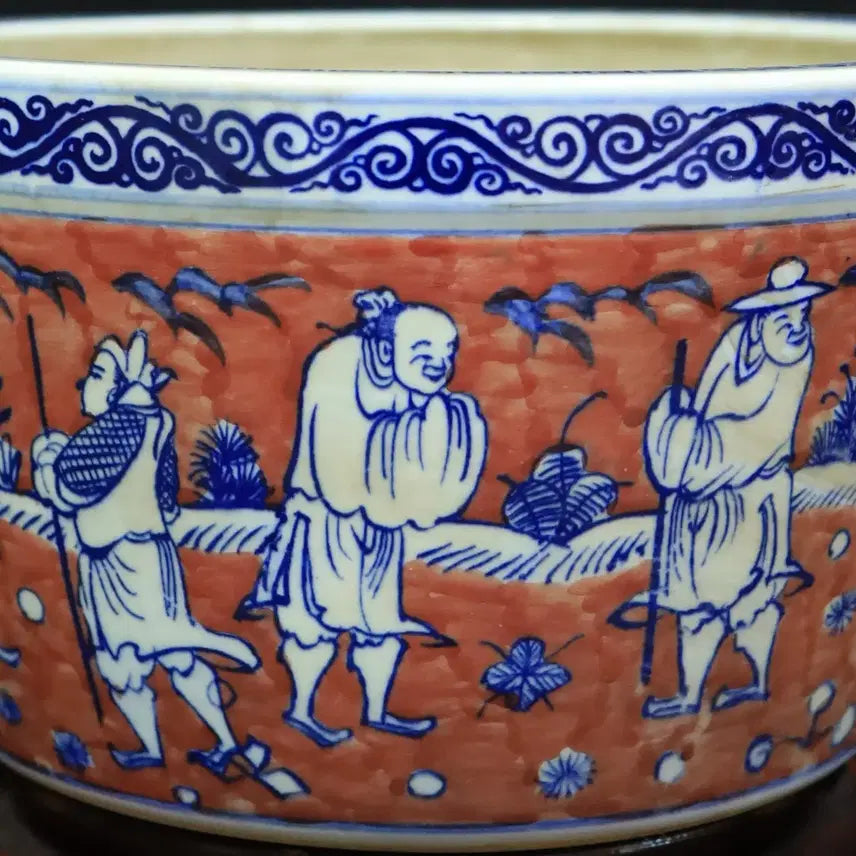 [BUNJANG] Chinese Celadon Vase / 중국도자기 경작도 호