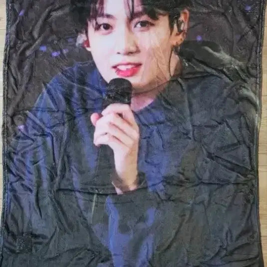 [BUNJANG] BTS Jungkook Soft Blanket 70x100cm / (오늘까지팜)방탄소년단 BTS 정국 부드러운 담요 70~75*100 (굿즈아님) 1개 새상품