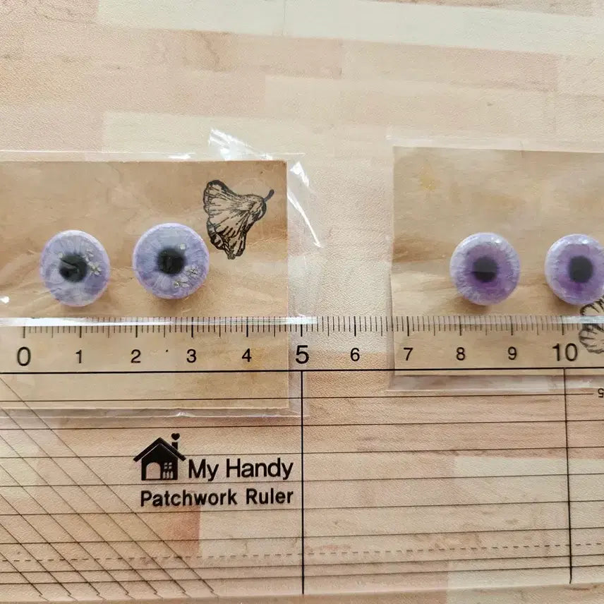 [BUNJANG] Blythe Eye Chips (2) + Eye Stalks (2) / 브라이스 안구칩 2개+ 눈줄 2개