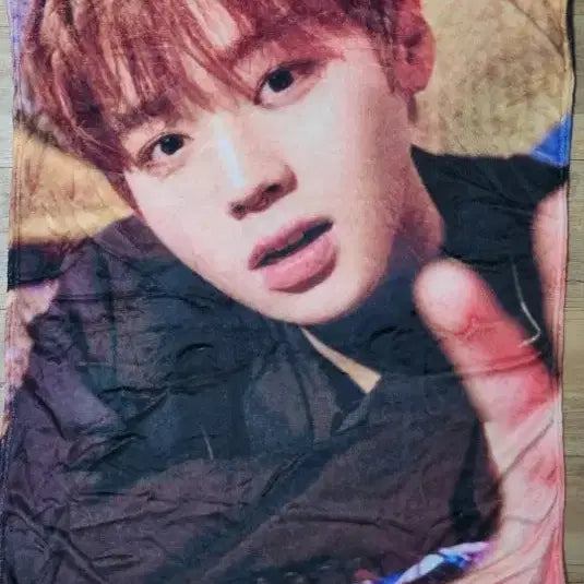 [BUNJANG] Park Jihoon Soft Blanket / (오늘까지팜)박지훈 부드러운 담요 이불 70~75*100 (굿즈아님) 1개 새상품