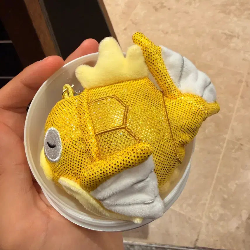 [BUNJANG] Pokemon Shiny Magikarp Plush / 포켓몬스터 황금 잉어킹(이로치) 인형