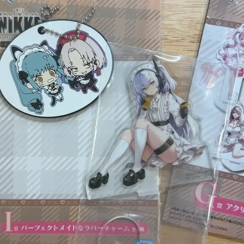 [BUNJANG] Nihke Ichiban Kuji Rubber Strap Acrylic Stand / 니케 이치방쿠지 러버스트랩 아크릴스탠드
