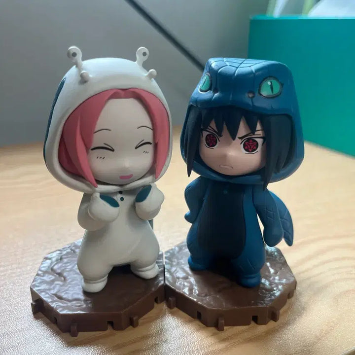 [BUNJANG] Naruto Pajama Figures Sasuke &amp; Sakura Bundle Set / 나루토 파자마 피규어 사스케 사쿠라 일괄