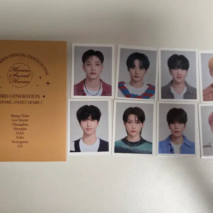 [BUNJANG] Stray Kids STAY 3rd Gen ID Photos Bundle Set / 스트레이키즈 팬클럽 스테이 3기 증사 증명사진