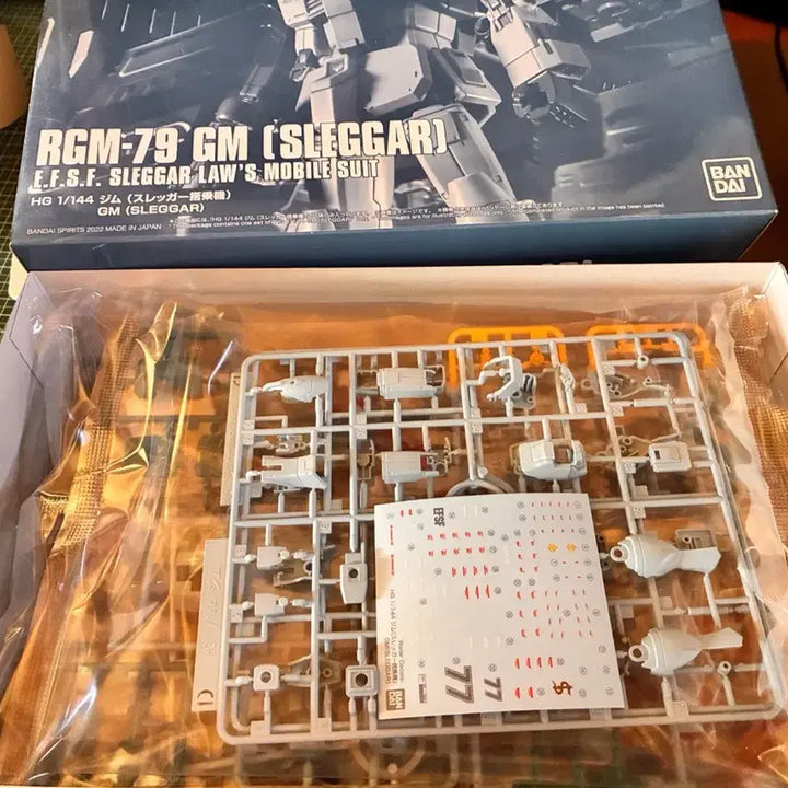 [BUNJANG] Bandai HG GM Slegger New / 반다이 HG 짐 슬렛거 기