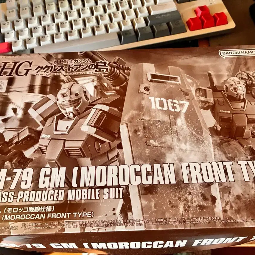 [BUNJANG] Bandai HG RGM-79[G] GM Ground Type (Morocco Campaign Specification) Model Kit / 반다이 HG 짐 모로코전선 사양