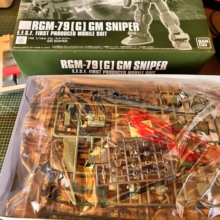 [BUNJANG] Bandai HG 1/144 Mobile Suit Gundam: The 08th MS Team Zaku Sniper Model Kit / (희귀) 반다이 HG MS08소대 짐 스나이퍼