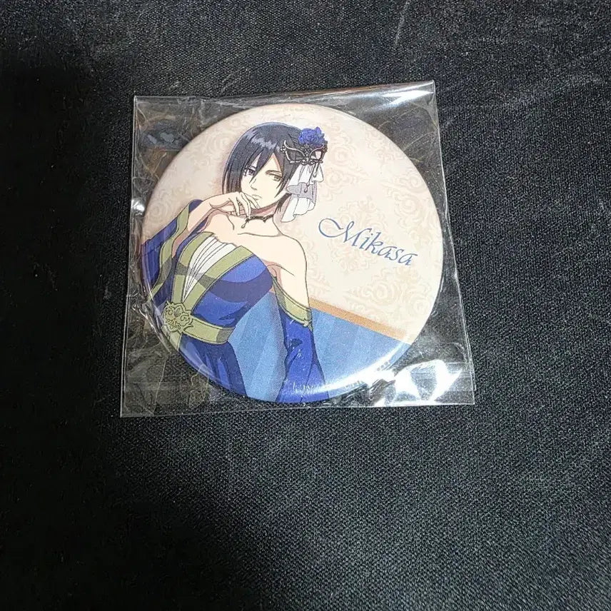 [BUNJANG] Attack on Titan Mikasa Ackerman Can Badge / 진격거 미카사캔뱃지