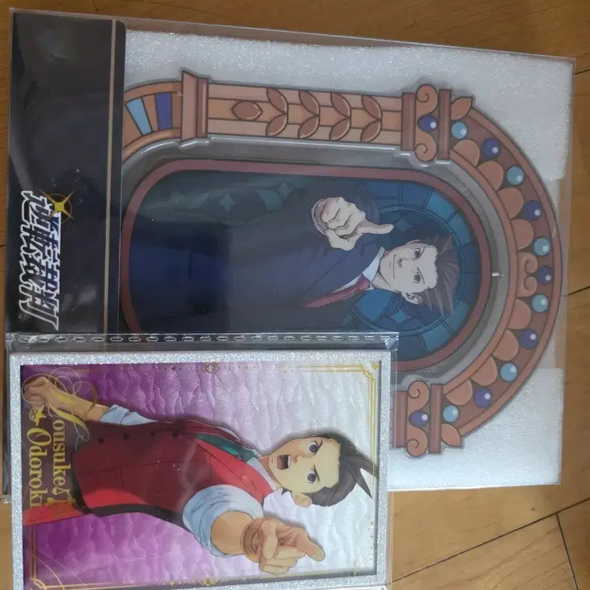 [BUNJANG] Ace Attorney Popmart Kuji Naruhodo &amp; Odoroki Acrylic Set / 역전재판 팝마트 쿠지 나루호도 오도로키 아크릴 세트