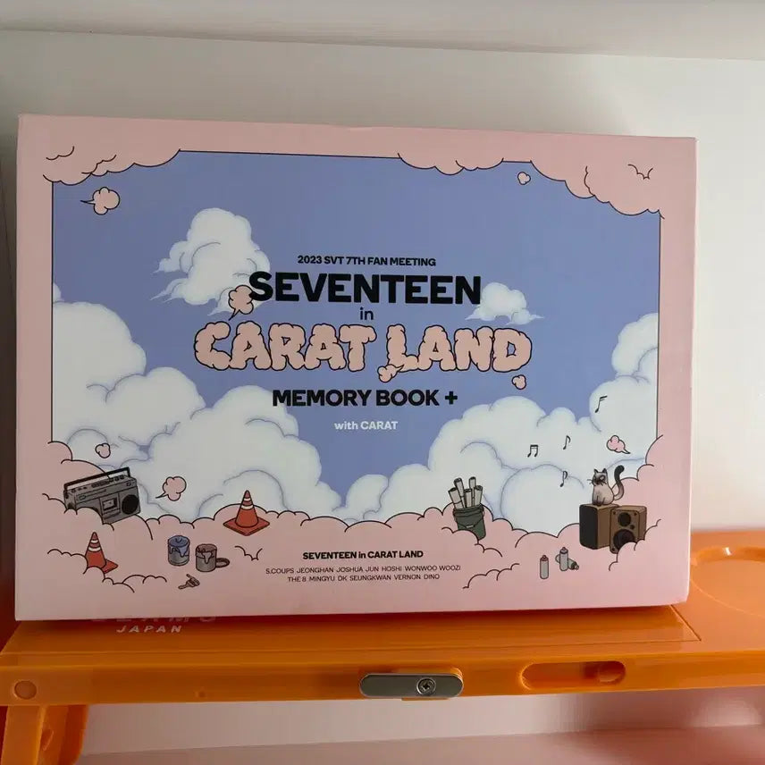 [BUNJANG] Seventeen 2023 Carat Land Memory Book with Photocard / 세븐틴 2023 캐럿랜드 메모리북(포카포함)