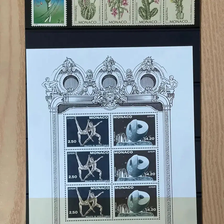[BUNJANG] Monaco Stamp 93-Art Contemporain Collection / 모나코 우표 93-아트 컨템포레인