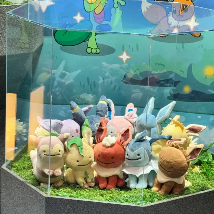 [BUNJANG] Transforming Ditto Umbreon Plush / 변신메타몽 블래키 인형