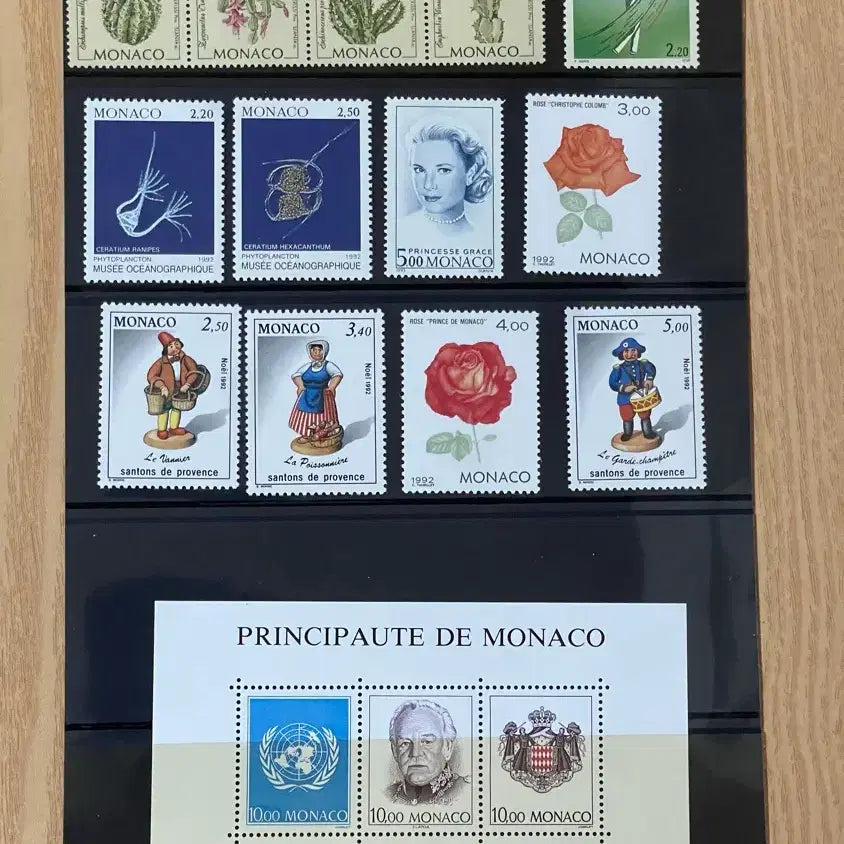 [BUNJANG] Monaco Stamp Set / 모나코 우표 세트