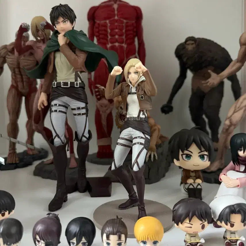 [BUNJANG] Attack on Titan Ichiban Kuji Prize B Unsealed Displayed Figure / 진격의거인 제일복권 애니b상 개봉 단순전시