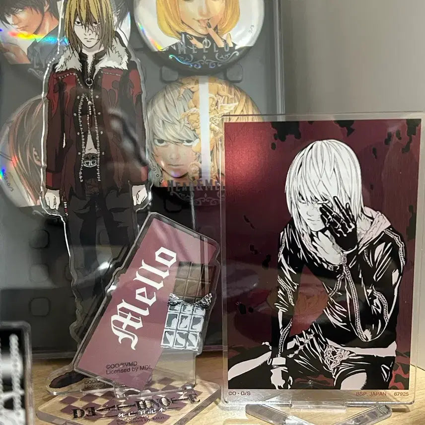 [BUNJANG] Death Note Melo Kuji Prize G Acrylic Stand Bundle / 데스노크 멜로 쿠지 g상 아크릴 스탠드 일괄 양도