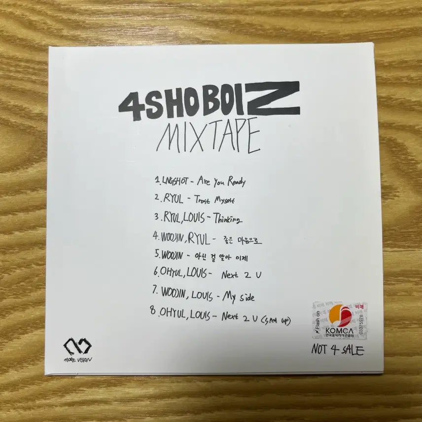 [BUNJANG] Kim Woojin Unsealed Mixtape Ver. 1 / 롱샷 믹테 믹스테이프 버전 1 (개봉/비닐포함)