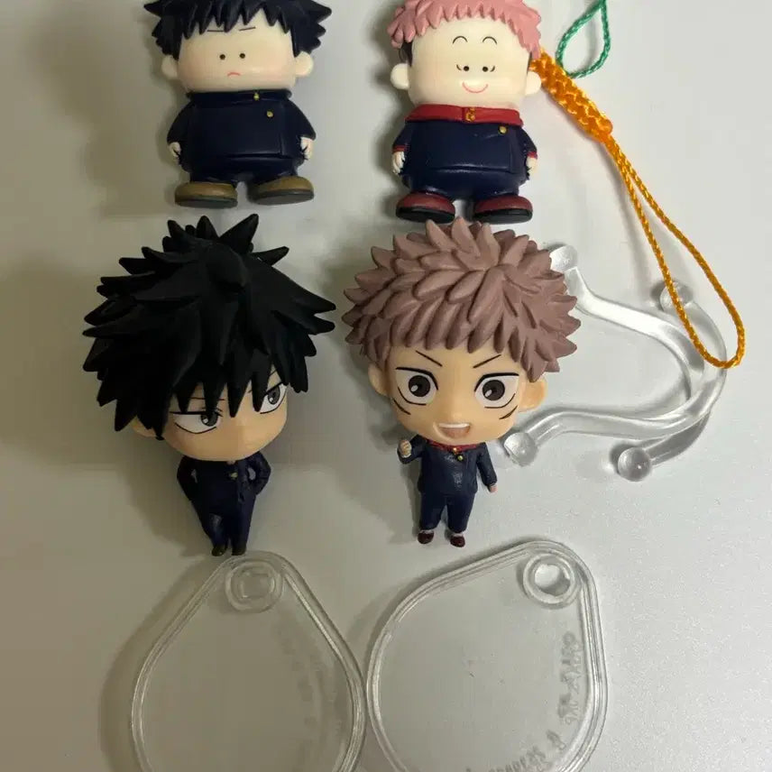 [BUNJANG] Jujutsu Kaisen Fushiguro Megumi / Itadori Yuji Figure, Keyring Bundle Set / 주술회전 후시구로 메구미 / 이타도리 유지 피규어,키링 일괄