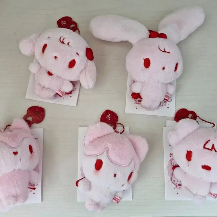[BUNJANG] IVE A-Pop Plush Doll Photocard Bundle Set / 아이브 아부부 인형 포카 세트 일괄로 판매 합니다