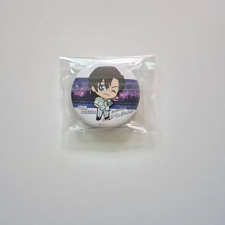 [BUNJANG] Detective Conan Kenji Hagiwara Sega Ichiban Kuji Can Badge / 명탐정코난 하기와라 켄지 캔뱃지 세가 이치방 쿠지