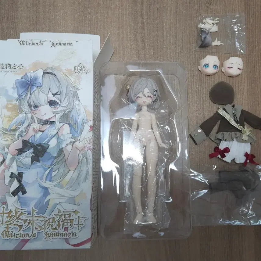 [BUNJANG] MEKI Apocalypse Blessing Blind Doll Set with Exclusive Face Parts / meki 종말축복 블라인드돌+특전 얼굴파츠 2종