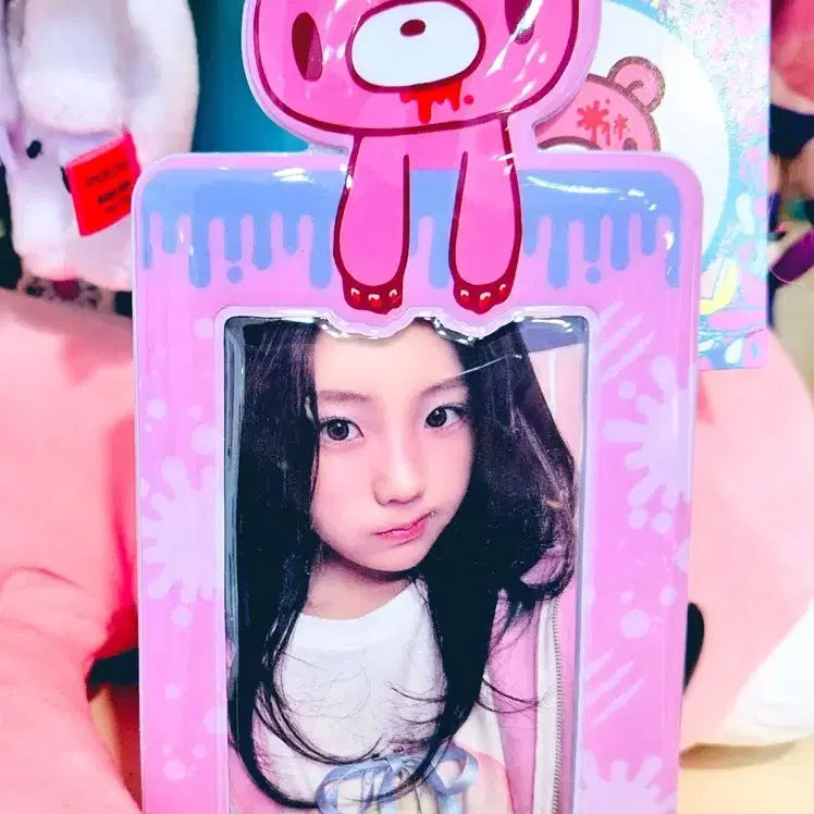 [BUNJANG] Glumi Bear Card Holder / 글루미베어 캐릭터 카드홀더 포카홀더 산리오 리락쿠마
