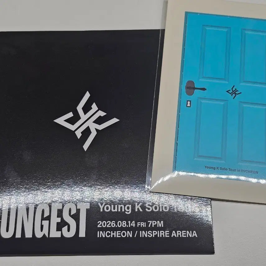 [BUNJANG] Young K 1st Concert Entrance Gift + Fanclub Kit Postcard / 영케이 첫콘 입장 기프트+팬클럽키트 엽서(손수건X)