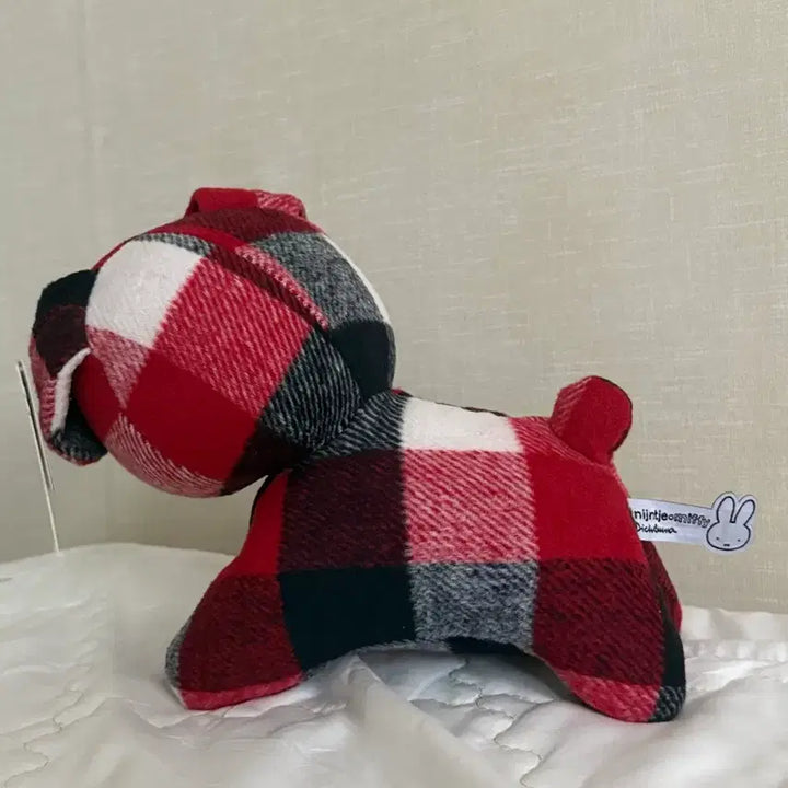 [BUNJANG] Miffy Dick Bruna Snuffy Check Snuffy Authentic Plush Toy / 미피 딕브루나 스너피 체크스너피 정품