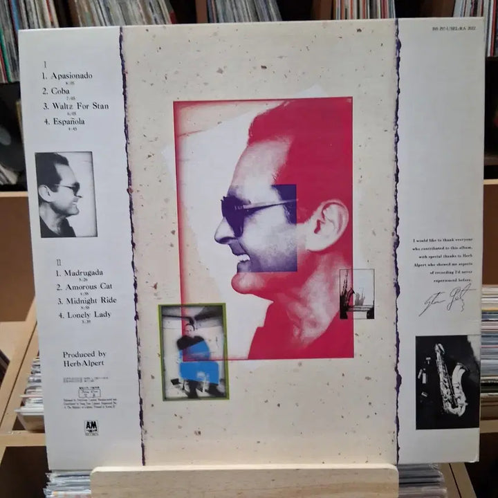 [BUNJANG] Stan Getz Apasionado LP Record / 민트 재즈 명반 스탠 게츠 APASIONADO LP